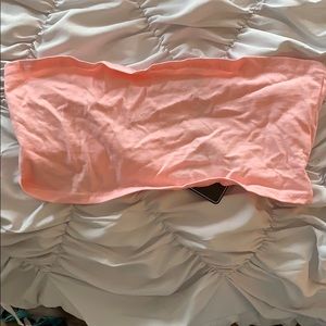 Pink tube top